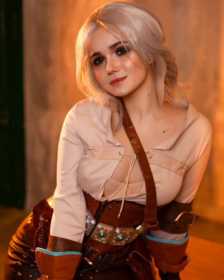 Cosplay de Ciri de The Witcher 3 por Neyrodesu